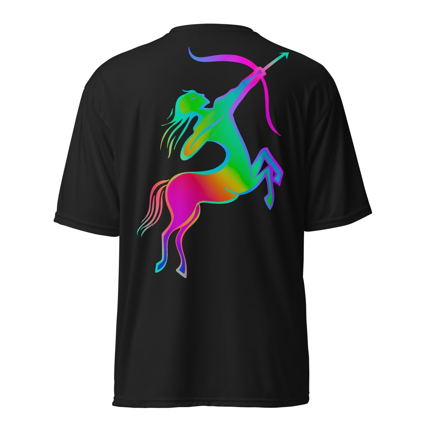 Unisex performance crew neck t-shirt SAGITTARIUS