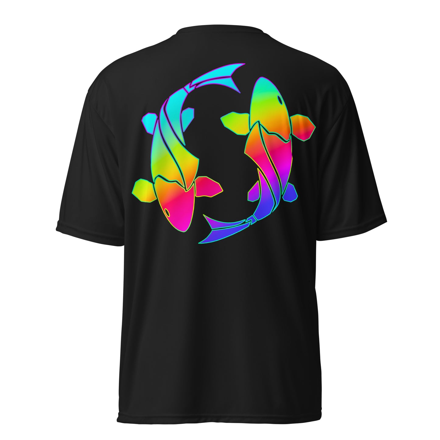 Unisex performance crew neck t-shirt PISCES