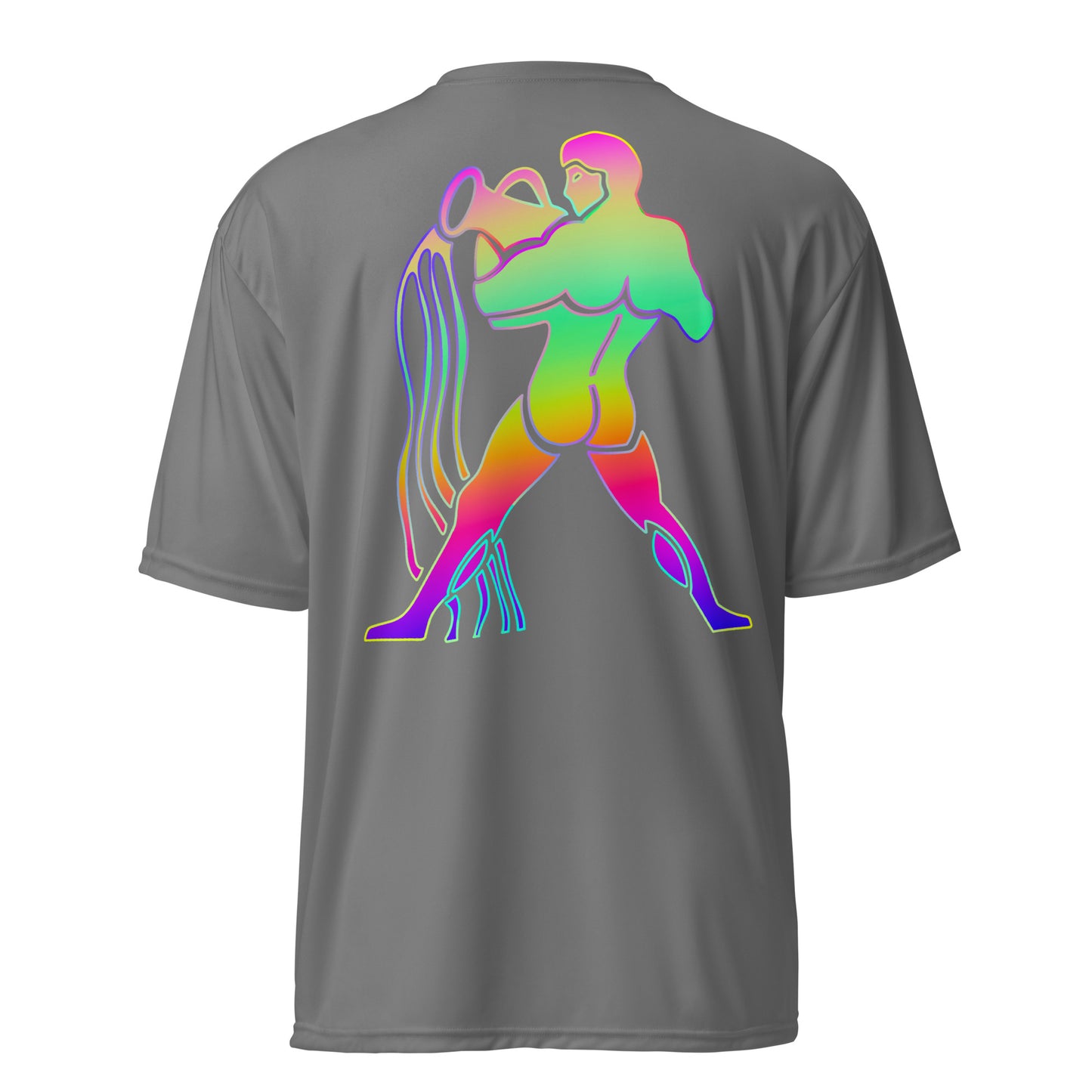 Unisex performance crew neck t-shirt AQUARIUS