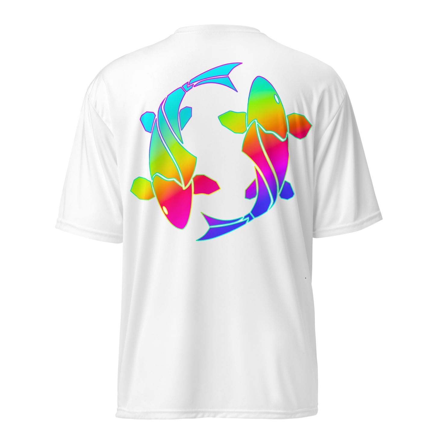 Unisex performance crew neck t-shirt PISCES