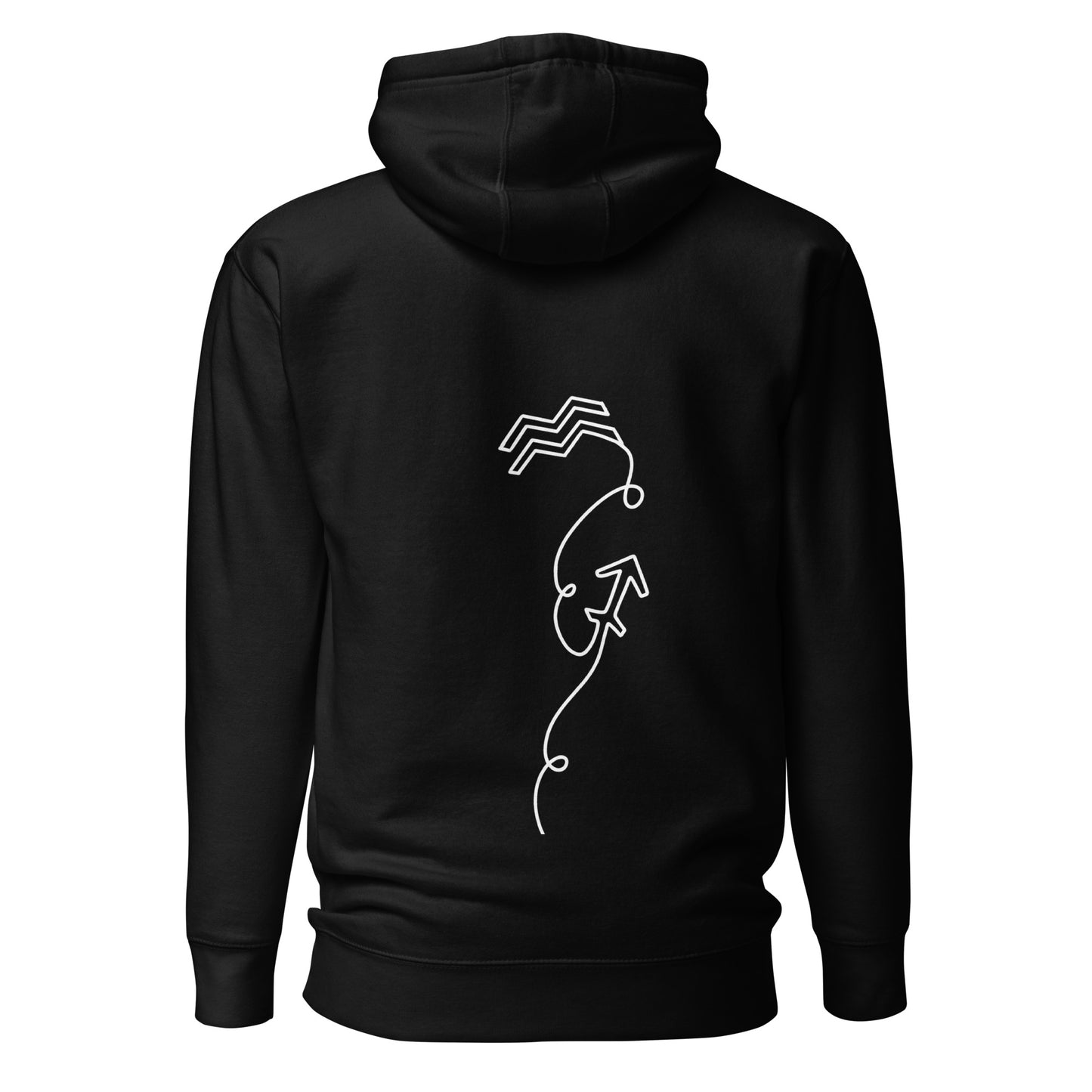 Unisex Hoodie SAGITTARIUS & AQUARIUS